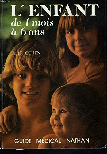 L’ENFANT De 1 Mois À 6 ans