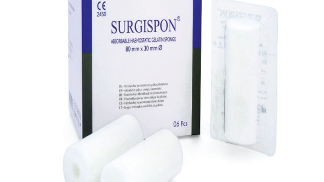 Eponge Gélatine Hémostatique Absorbable SURGISPON